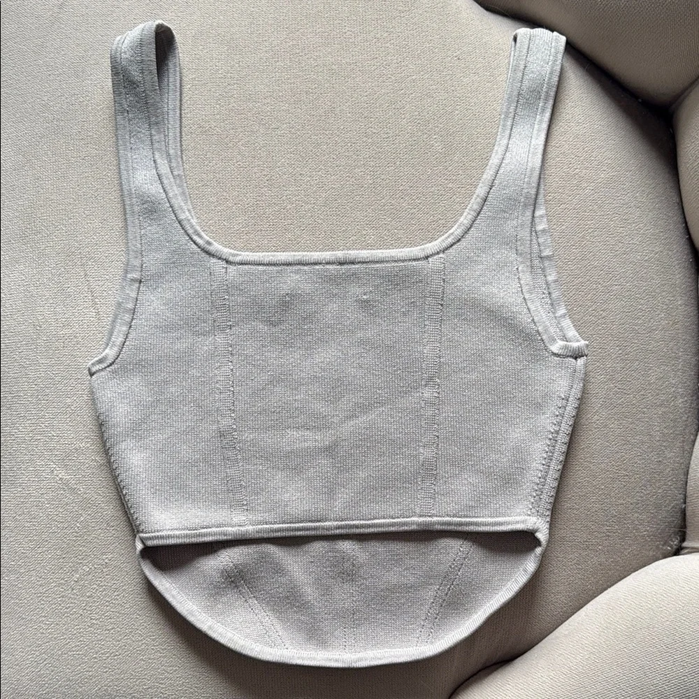 Aritzia Babaton Sculpt Knit Bustier Tank - Picture 2 of 5